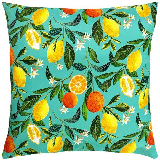 Riva Orange Blossom Outdoor Cushion 5025532704689